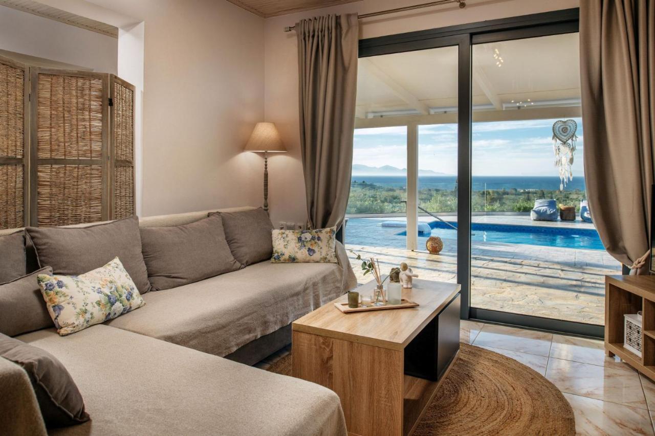 Villa Venia - Cozy Escape With Scenic Sew View, By Zantewize Трагаки Екстериор снимка