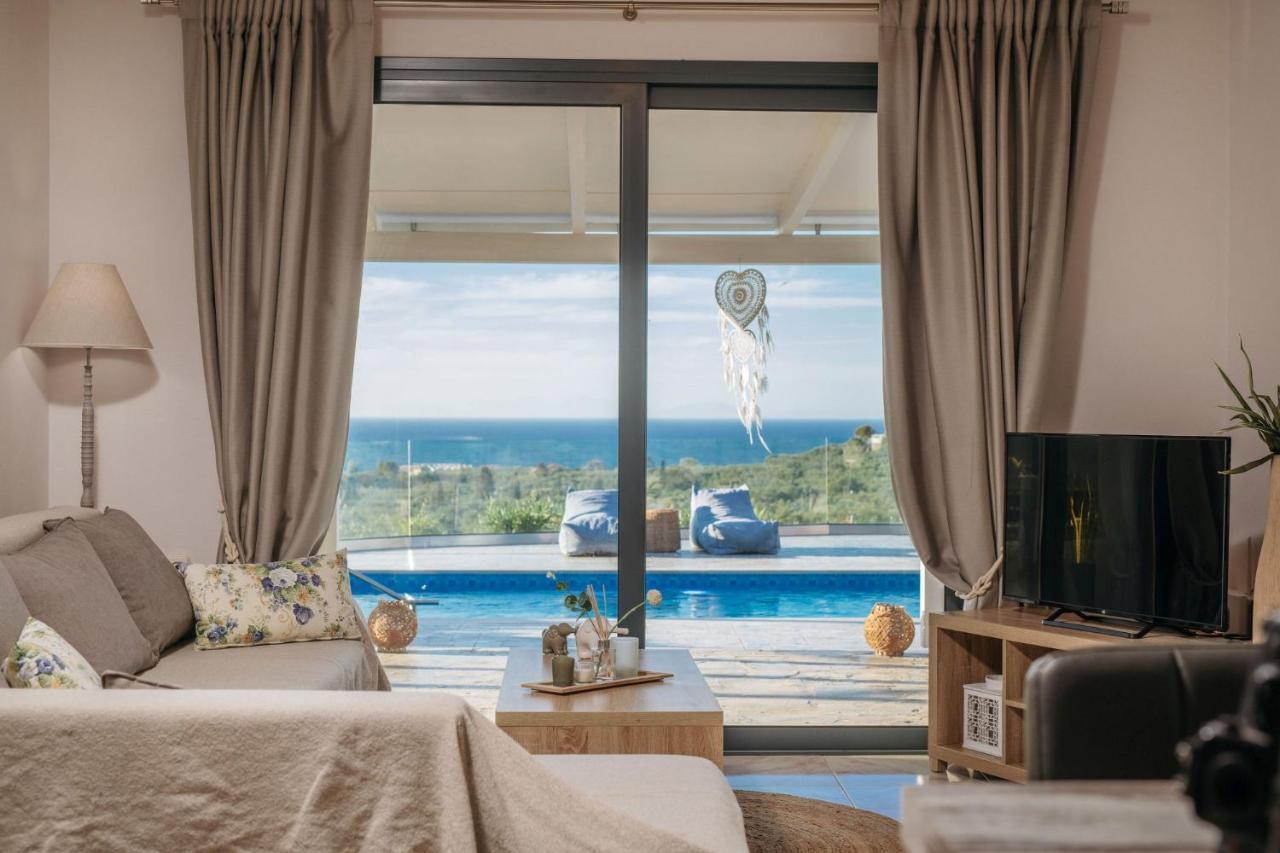 Villa Venia - Cozy Escape With Scenic Sew View, By Zantewize Трагаки Екстериор снимка